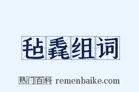 毡毳组词是什么意思的图片